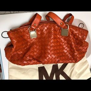 MK orange 🍊 leather purse